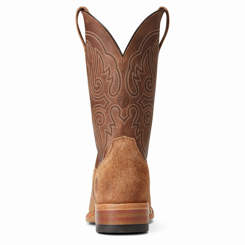 Brown Ariat Relentless Sic 'Em Men's Western Boots | LGNA07526