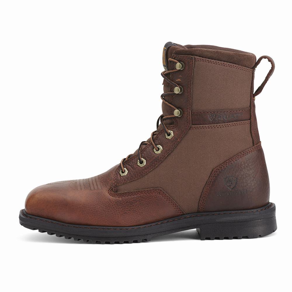 Brown Ariat RigTek 8