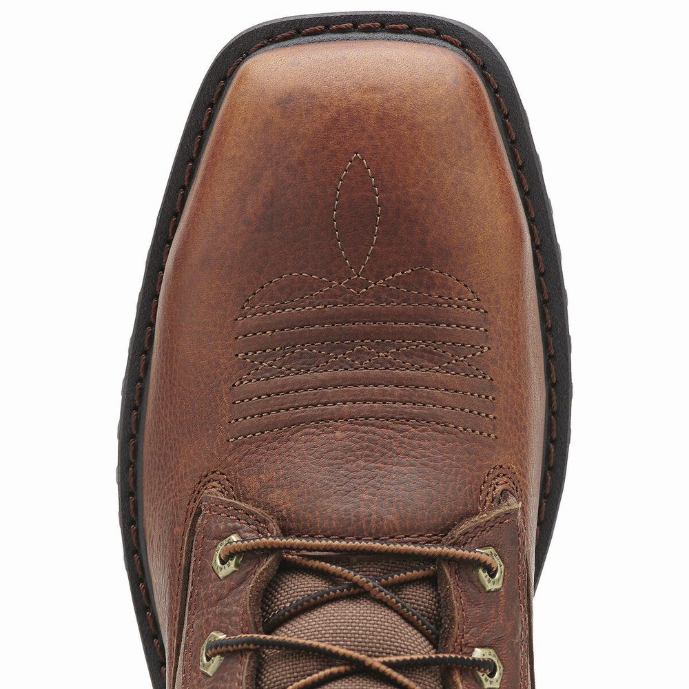 Brown Ariat RigTek 8