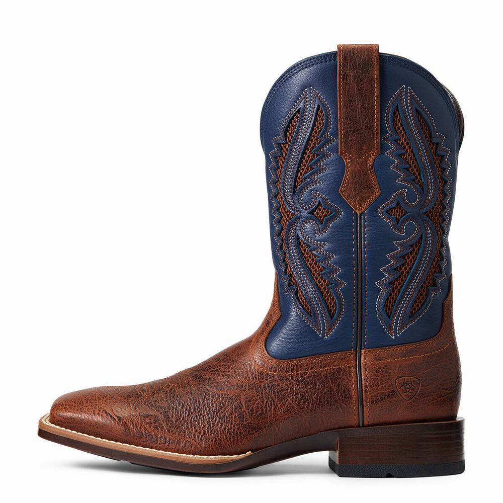 Brown Ariat Rowder VentTEK 360 Men's Western Boots | XFSL39780