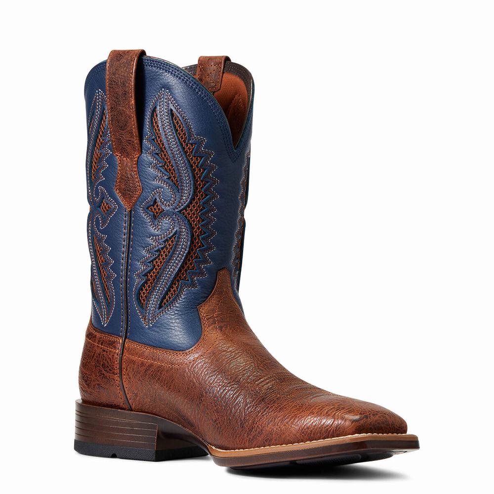 Brown Ariat Rowder VentTEK 360 Men's Western Boots | XFSL39780