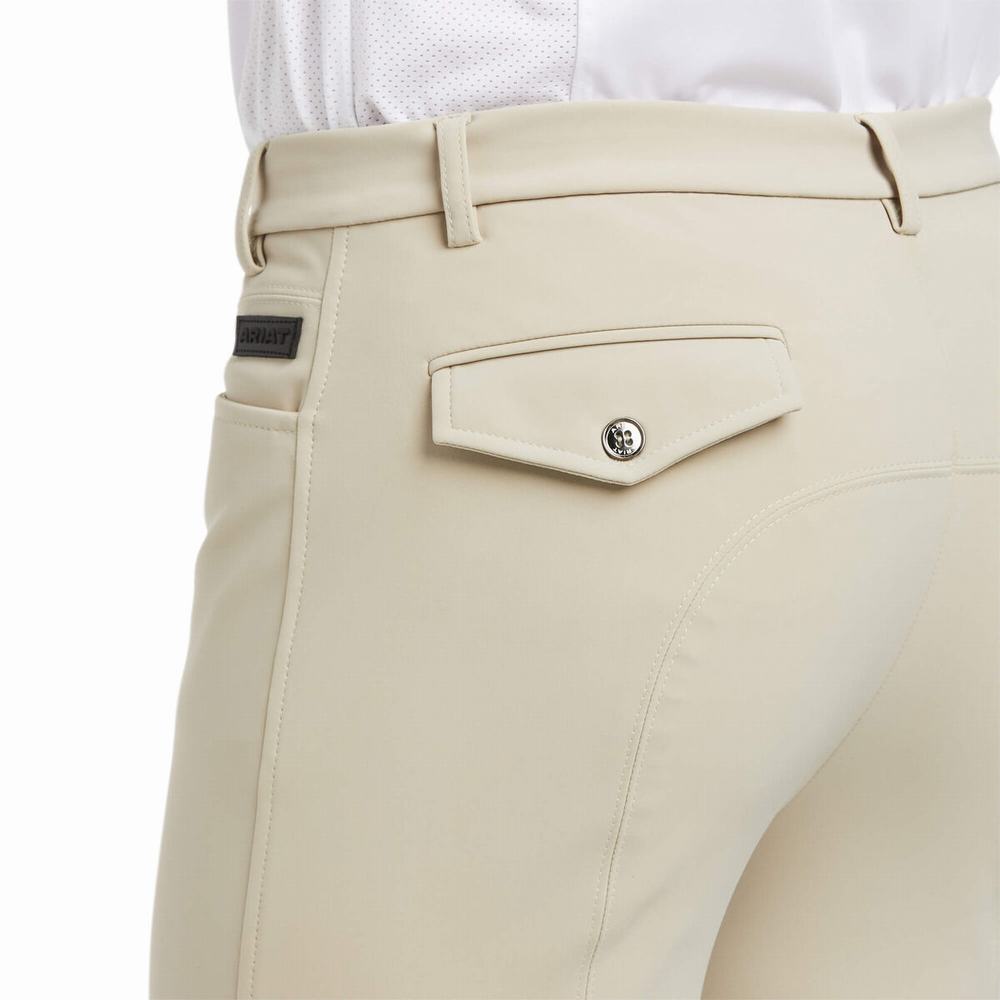 Brown Ariat Speranza Men's English Riding Pants | GUOB35072