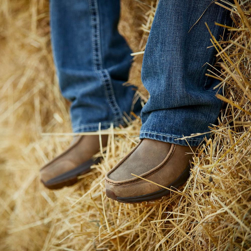 Brown Ariat Spitfire Men's Sneakers | CMOI30824