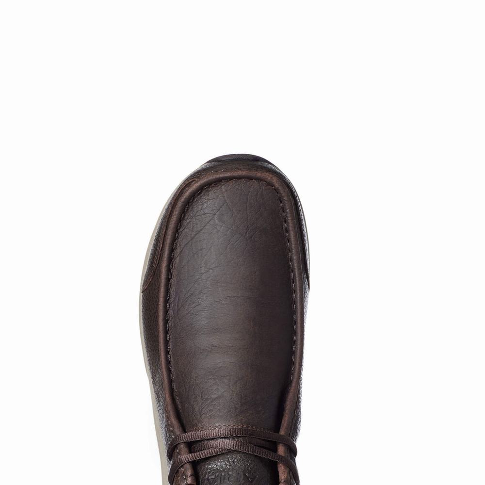 Brown Ariat Spitfire Men's Sneakers | WREH81503