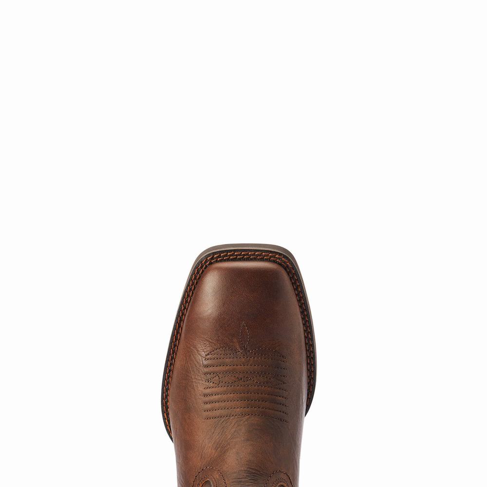 Brown Ariat Sport Rambler Men's Dress Boots | EXYA69037