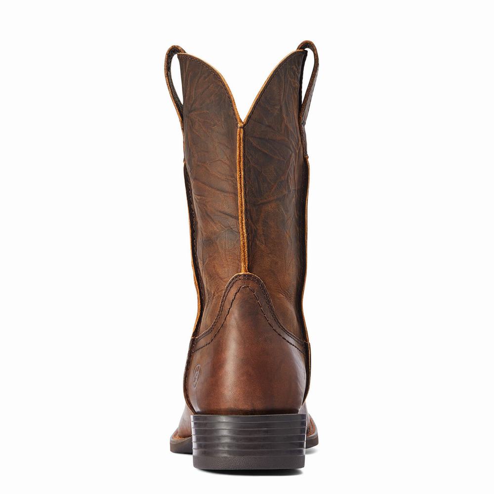 Brown Ariat Sport Rambler Men's Dress Boots | EXYA69037