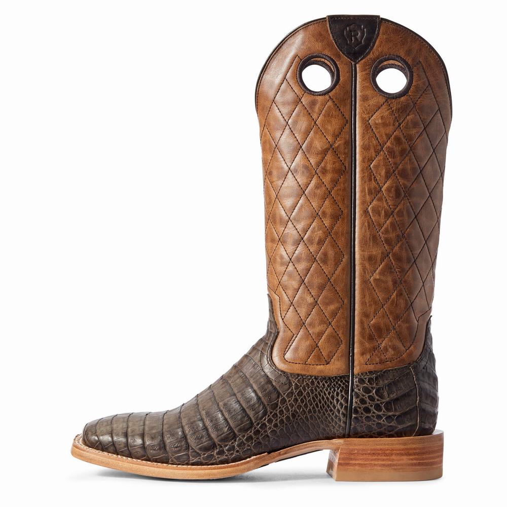 Chocolate Ariat Relentless Winner's Circle Men's Western Boots | EYGI73692