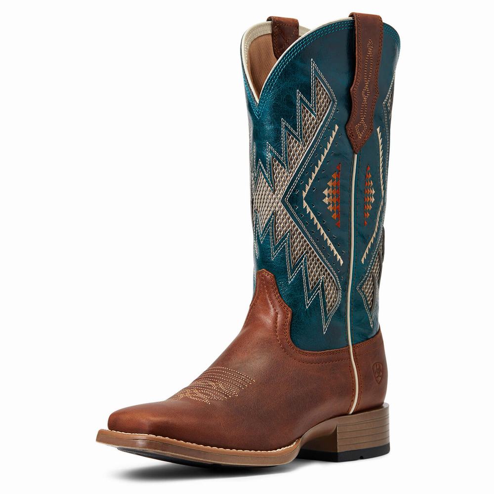 Copper Ariat Sienna VentTek 360 Women's Western Boots | FZYD94350