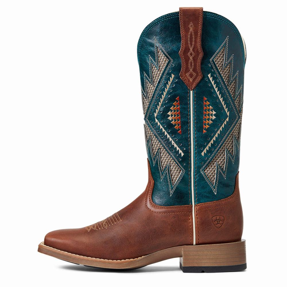 Copper Ariat Sienna VentTek 360 Women's Western Boots | FZYD94350