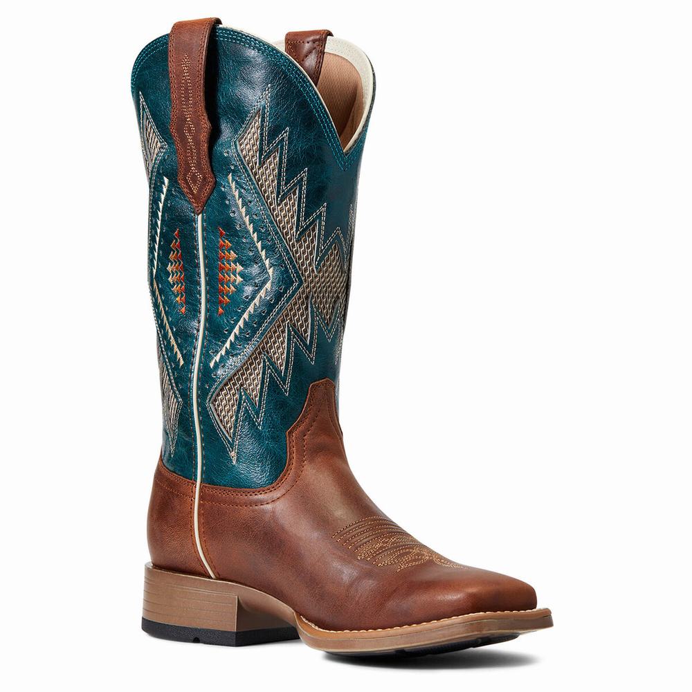 Copper Ariat Sienna VentTek 360 Women's Western Boots | FZYD94350