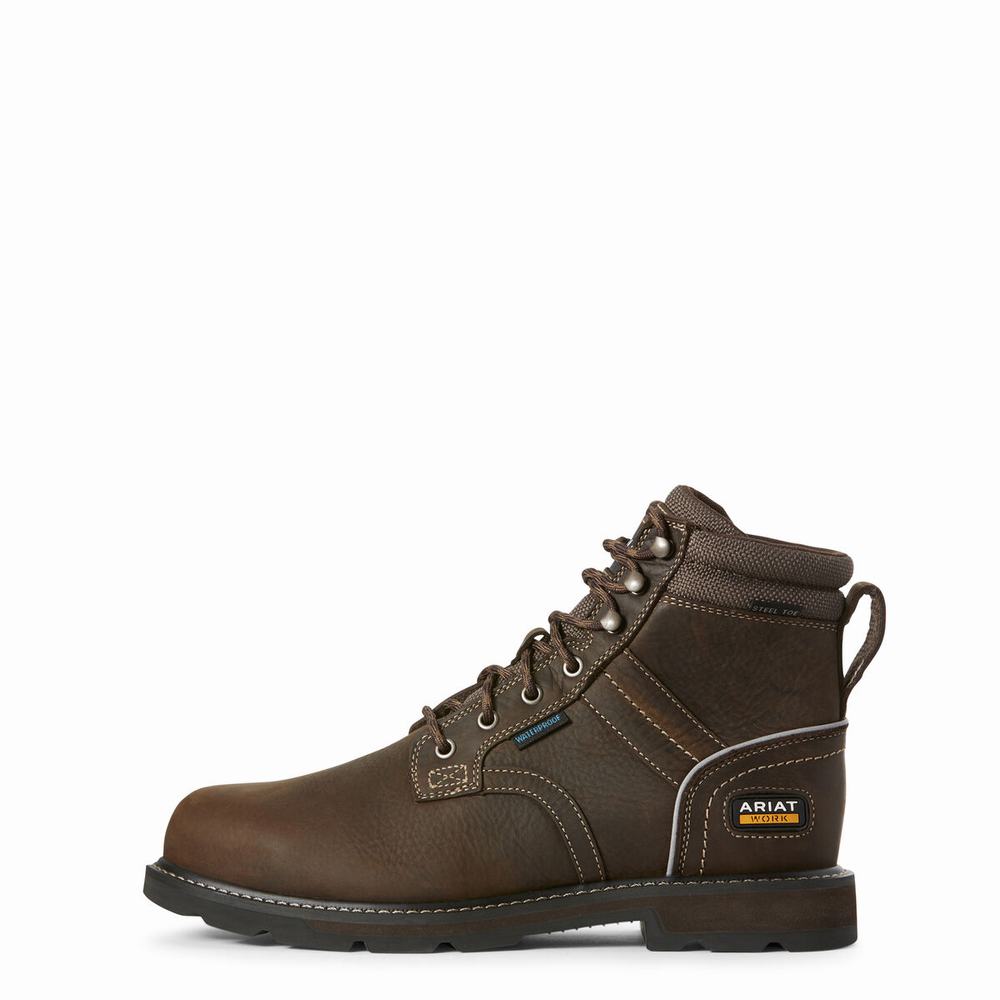 Dark Brown Ariat Groundbreaker 6