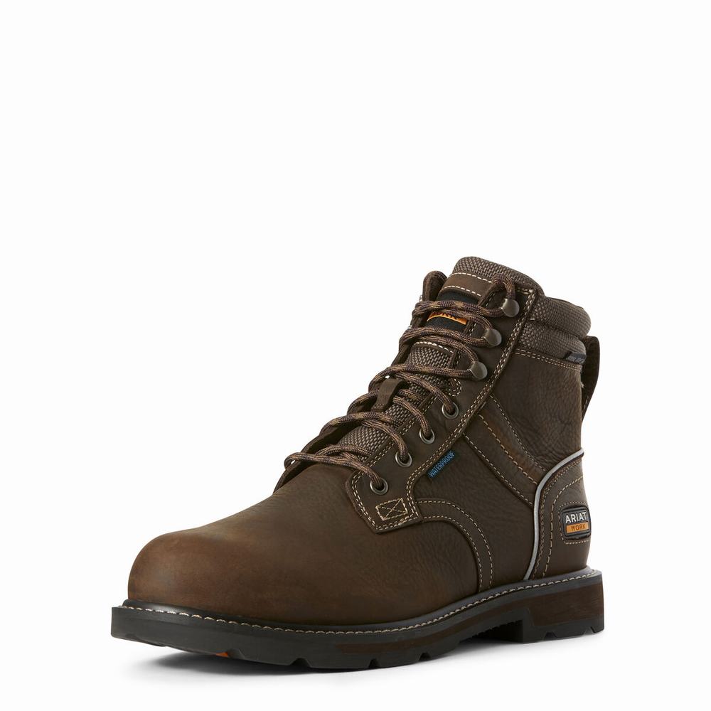 Dark Brown Ariat Groundbreaker 6\