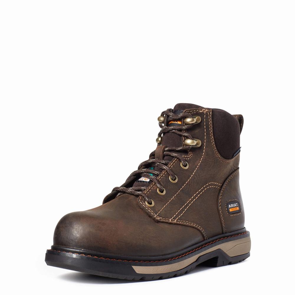 Dark Brown Ariat Riveter 6\