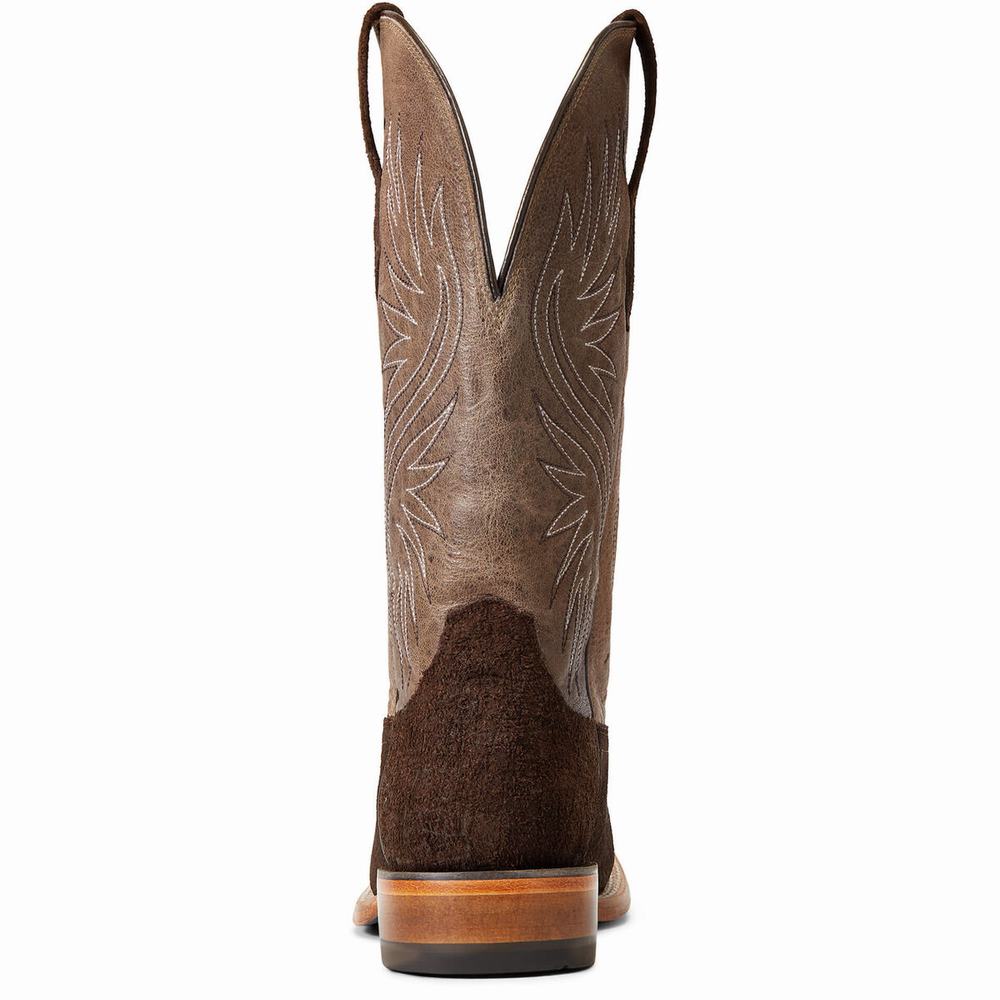 Dark Coffee Ariat Circuit Rockridge Men's Western Boots | MCQI03614