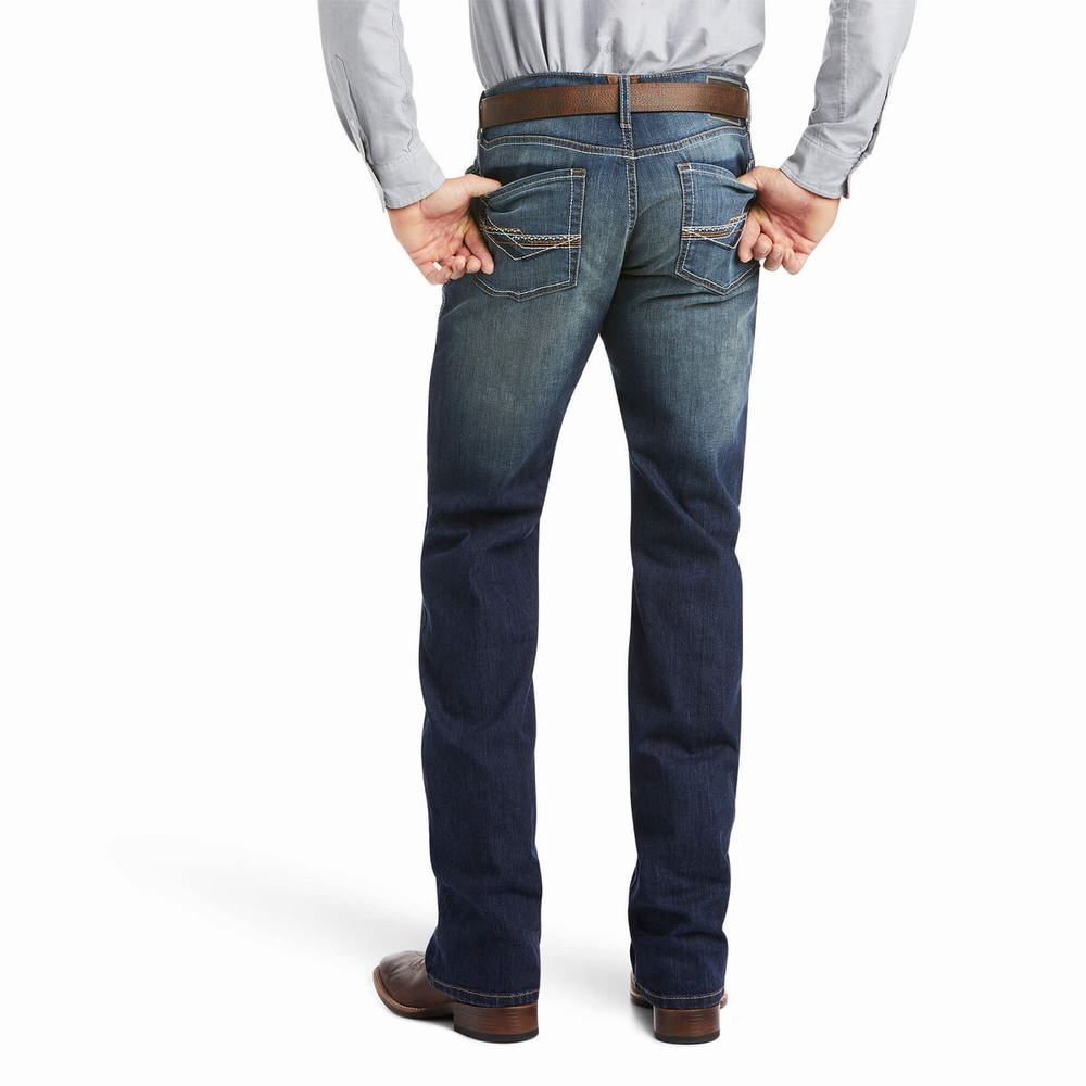 Deep Grey Ariat M5 TekStretch Tyler Men's Pants | GYCR13204