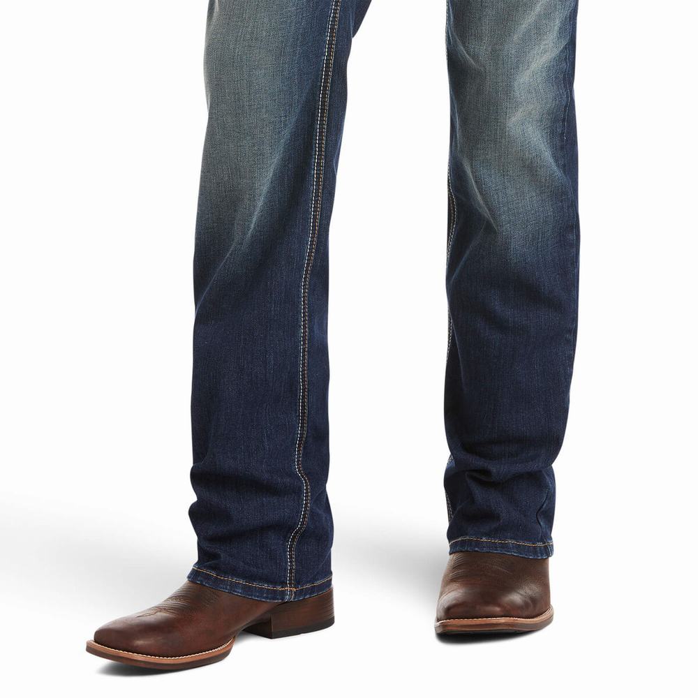 Deep Grey Ariat M5 TekStretch Tyler Men's Pants | GYCR13204