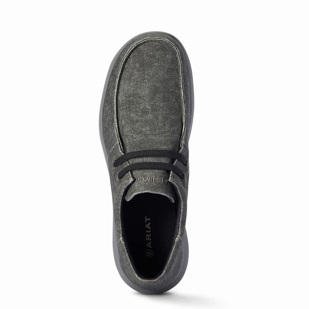 Grey Ariat Hilo Stretch Men's Sneakers | MBCO19647