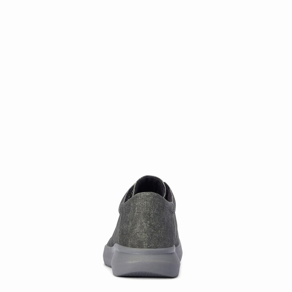 Grey Ariat Hilo Stretch Men's Sneakers | MBCO19647