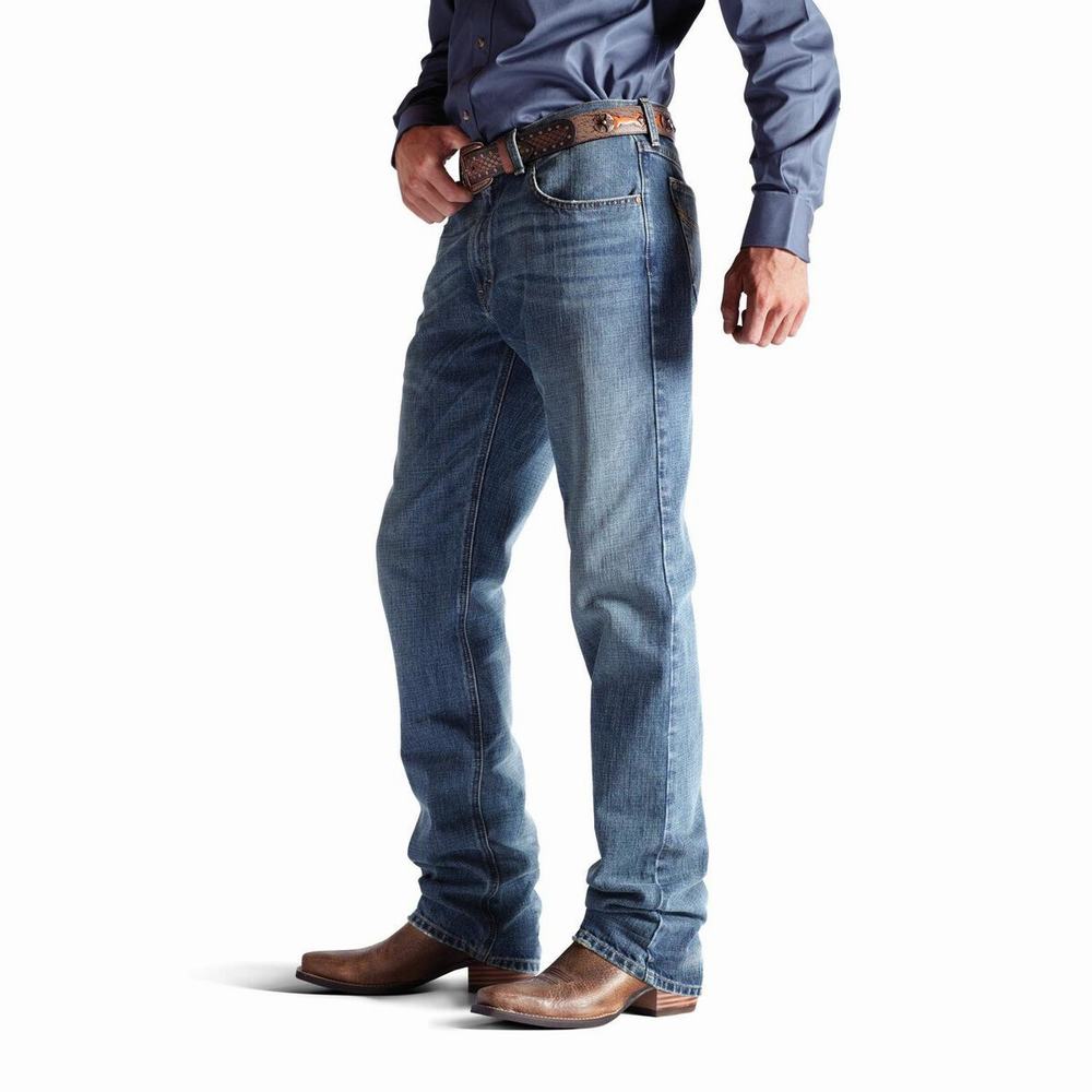 Grey Ariat M2 Relaxed Legacy Cut Men's Pants | WSIH63052