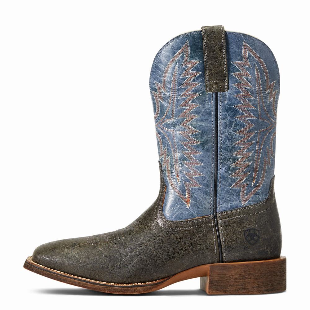 Grey Ariat Sport Smokewagon Men's Western Boots | JKQM91304