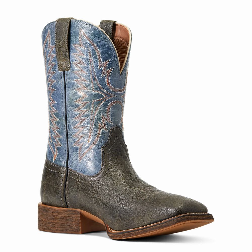 Grey Ariat Sport Smokewagon Men's Western Boots | JKQM91304