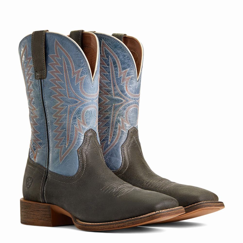 Grey Ariat Sport Smokewagon Men's Western Boots | JKQM91304