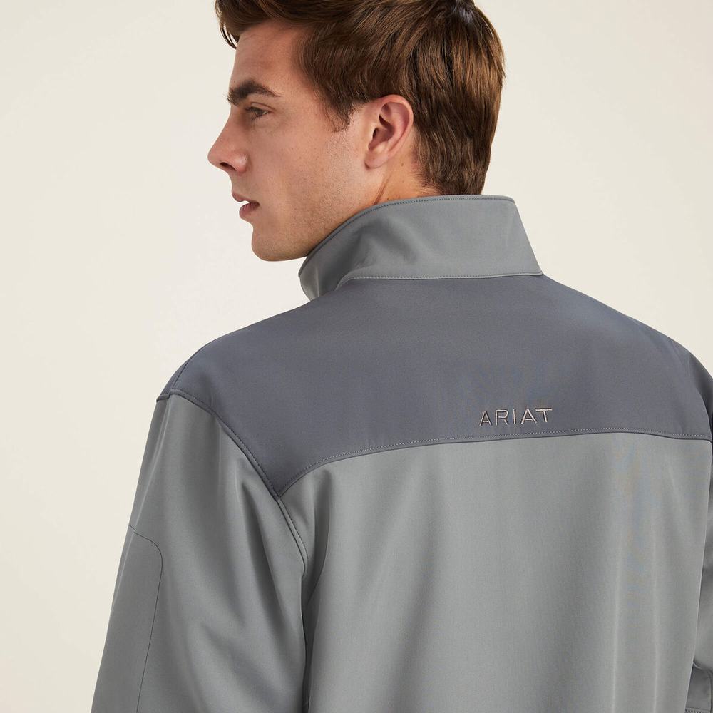 Grey Ariat Vernon 2.0 Softshell Men's Jackets | OHEJ02875