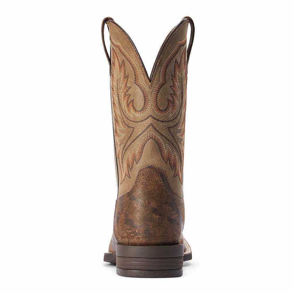 Grey Ariat Wilder Men's Western Boots | IJSF51624