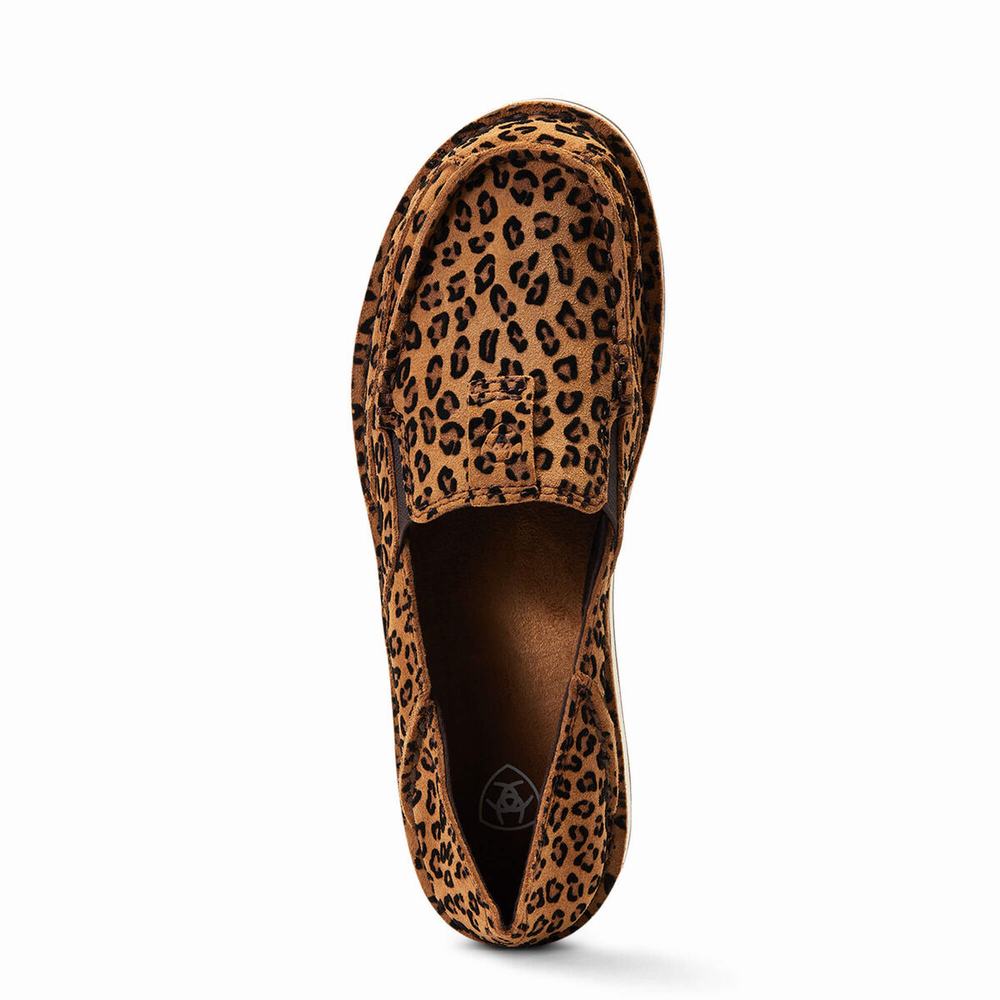 Leopard Ariat Cruiser Women's Sneakers | ITYV30562