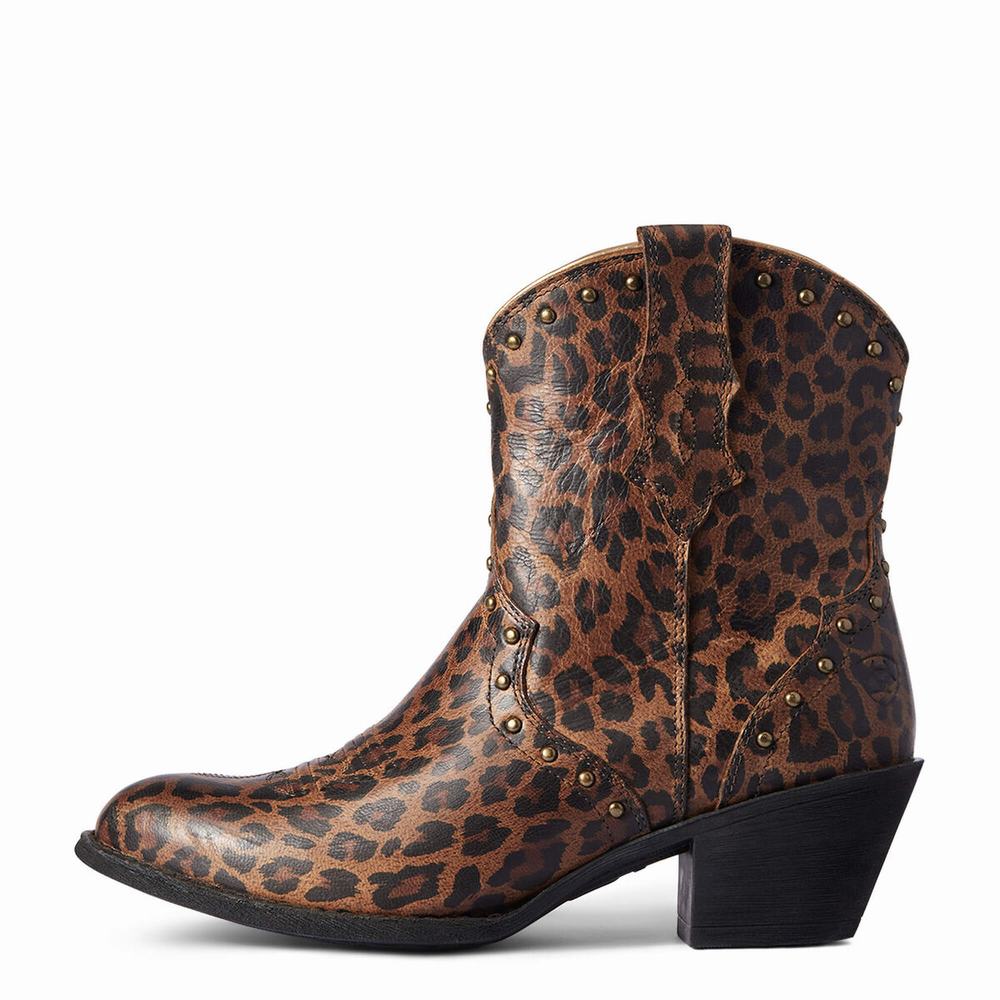 Leopard Ariat Gracie Women's Booties | FGHW53610