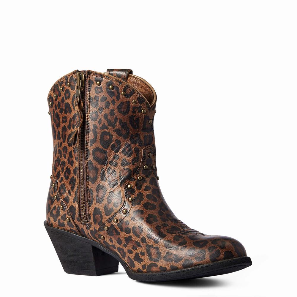 Leopard Ariat Gracie Women's Booties | FGHW53610