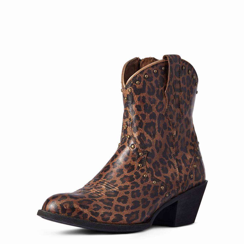 Leopard Ariat Gracie Women\'s Booties | FGHW53610