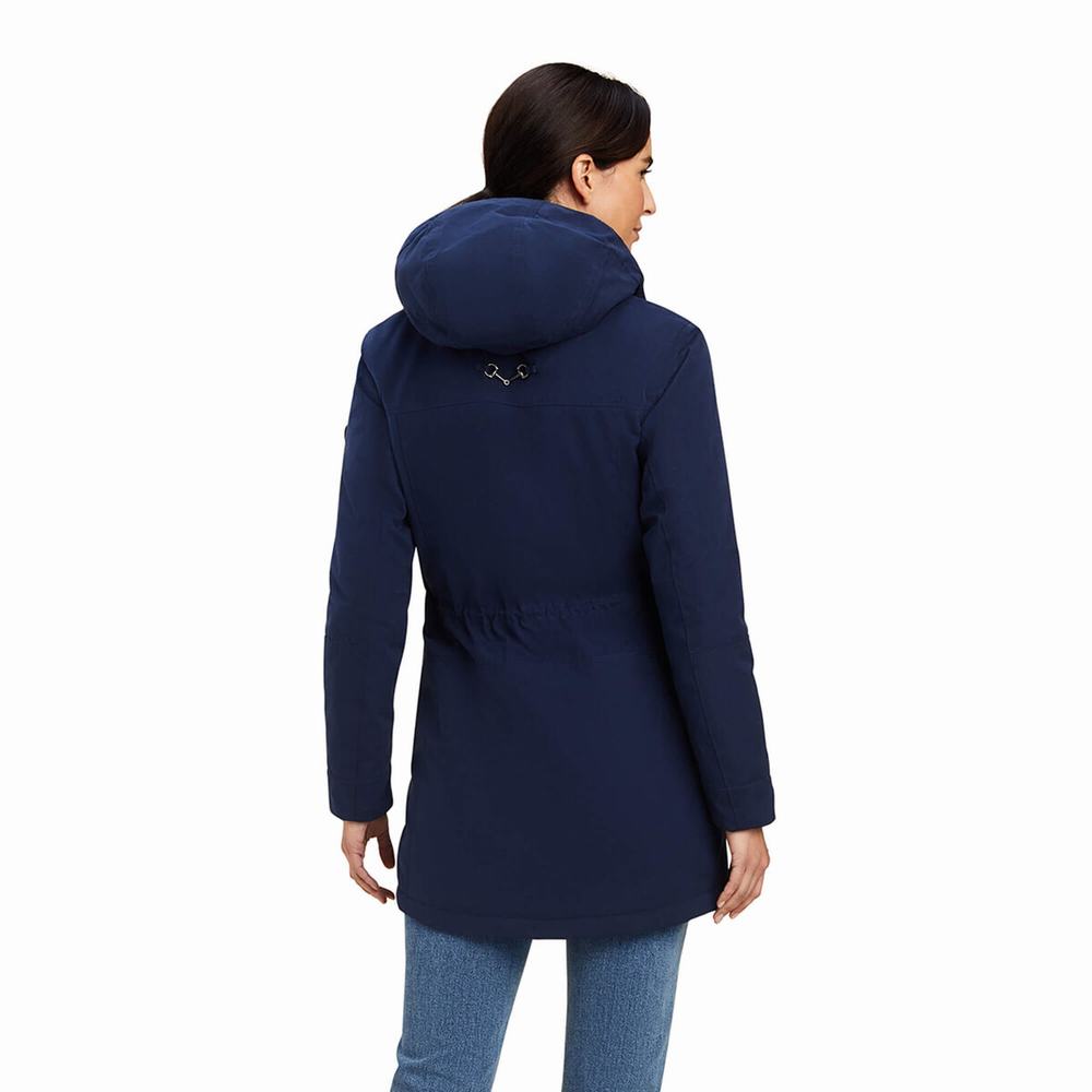 Navy Ariat Argentium Women's Jackets | ZGOU84931