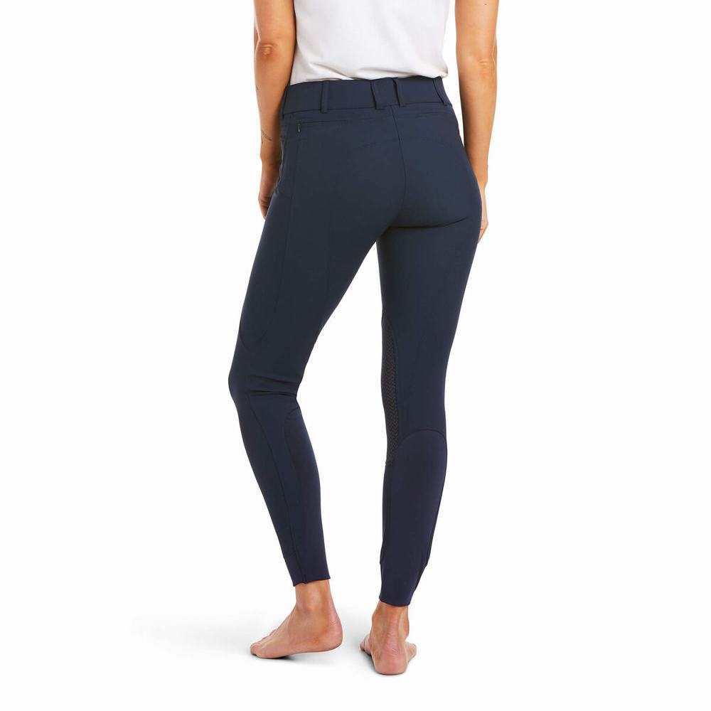 Navy Ariat Prelude Women's Pants | IRLE65021