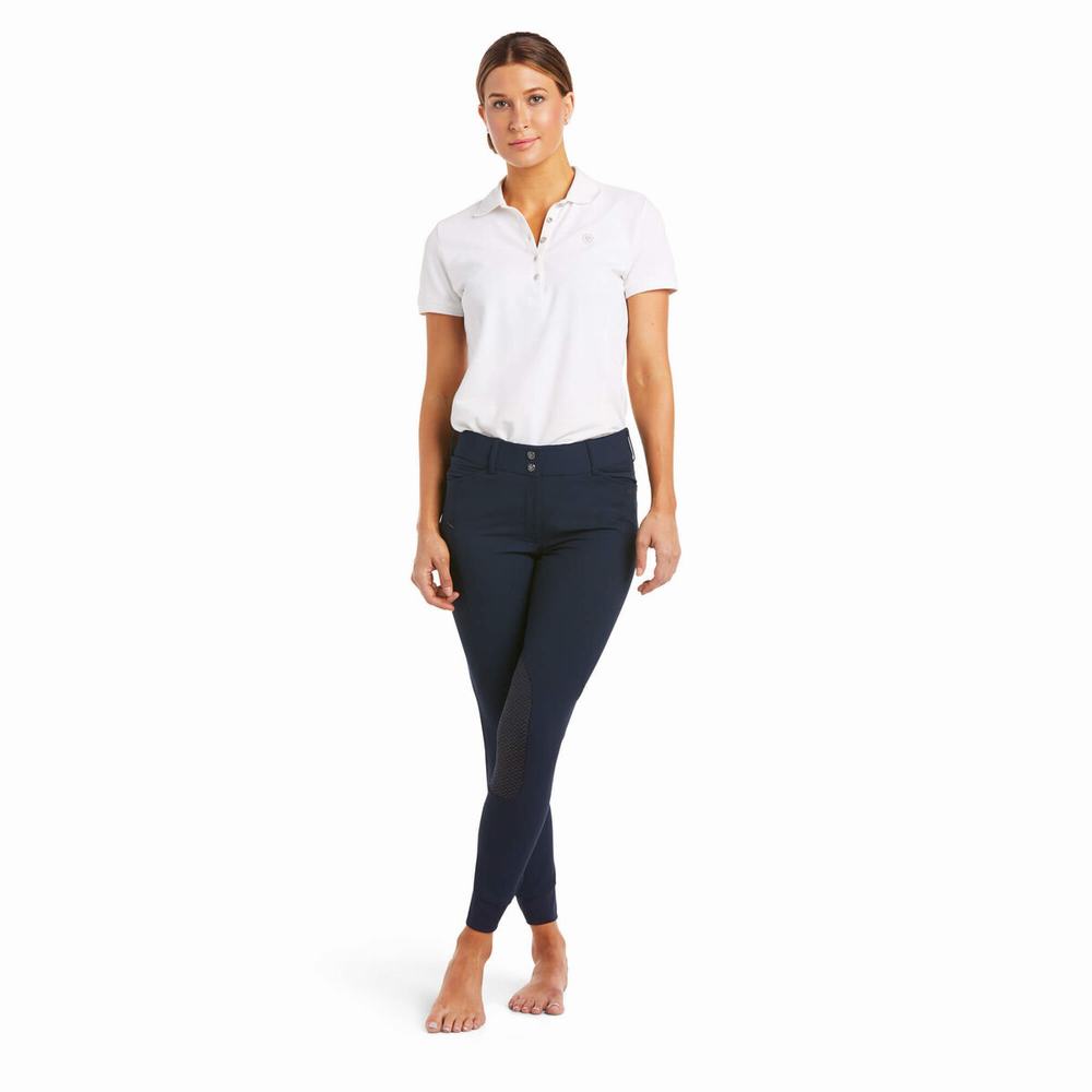 Navy Ariat Prelude Women's Pants | IRLE65021