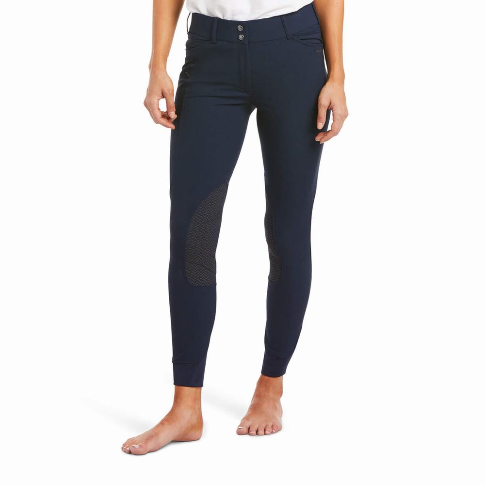 Navy Ariat Prelude Women\'s Pants | IRLE65021