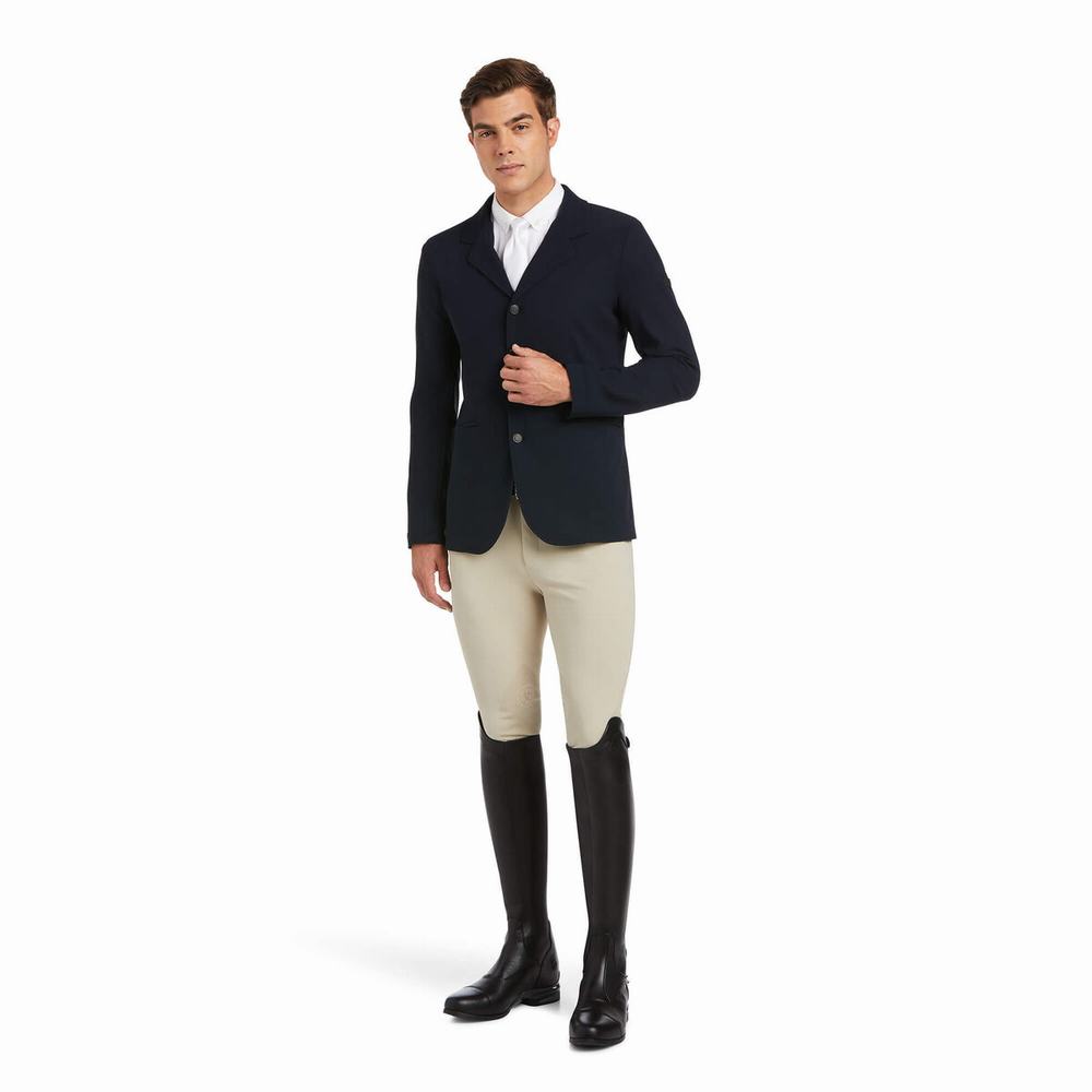 Navy Ariat Speranza Show Men's English Riding | NDMQ42983