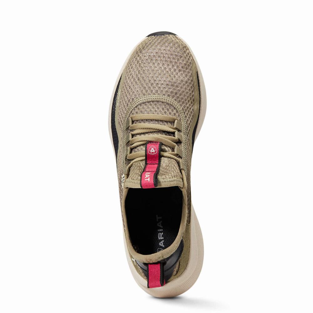 Olive Ariat Ignite Eco Women's Sneakers | MHRN02946