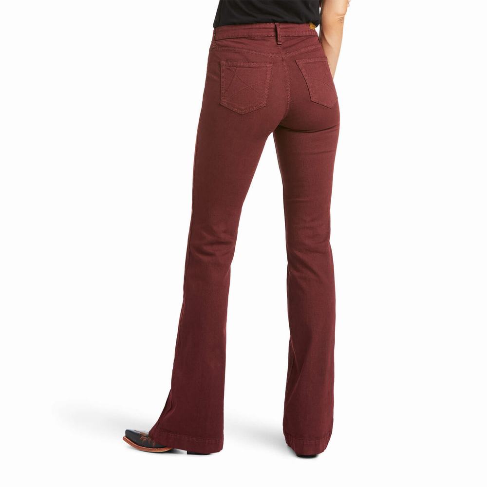 Pink Ariat Slim Ella Women's Skinny Jeans | LWBS62017