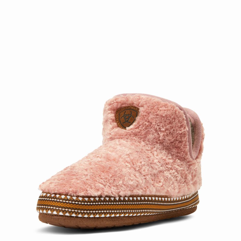 Pink Ariat Women\'s Slippers | YQRT27903