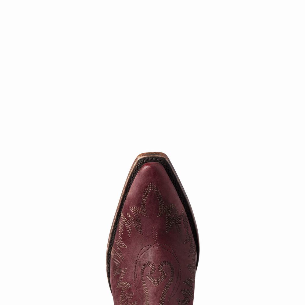 Red Ariat Dixon Women's Booties | ZFLC95061