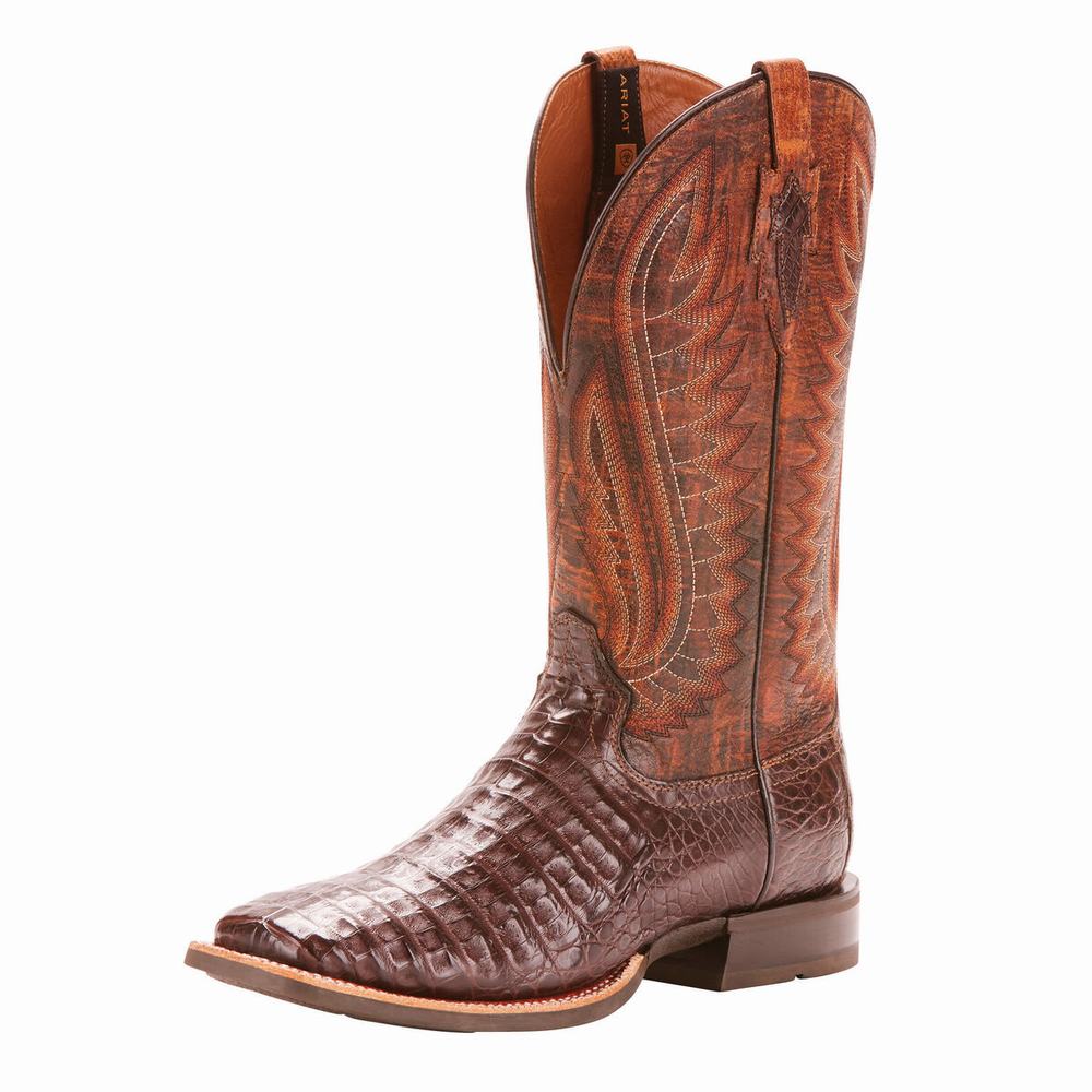 Red Ariat Double Men's Western Boots | OHXK17420