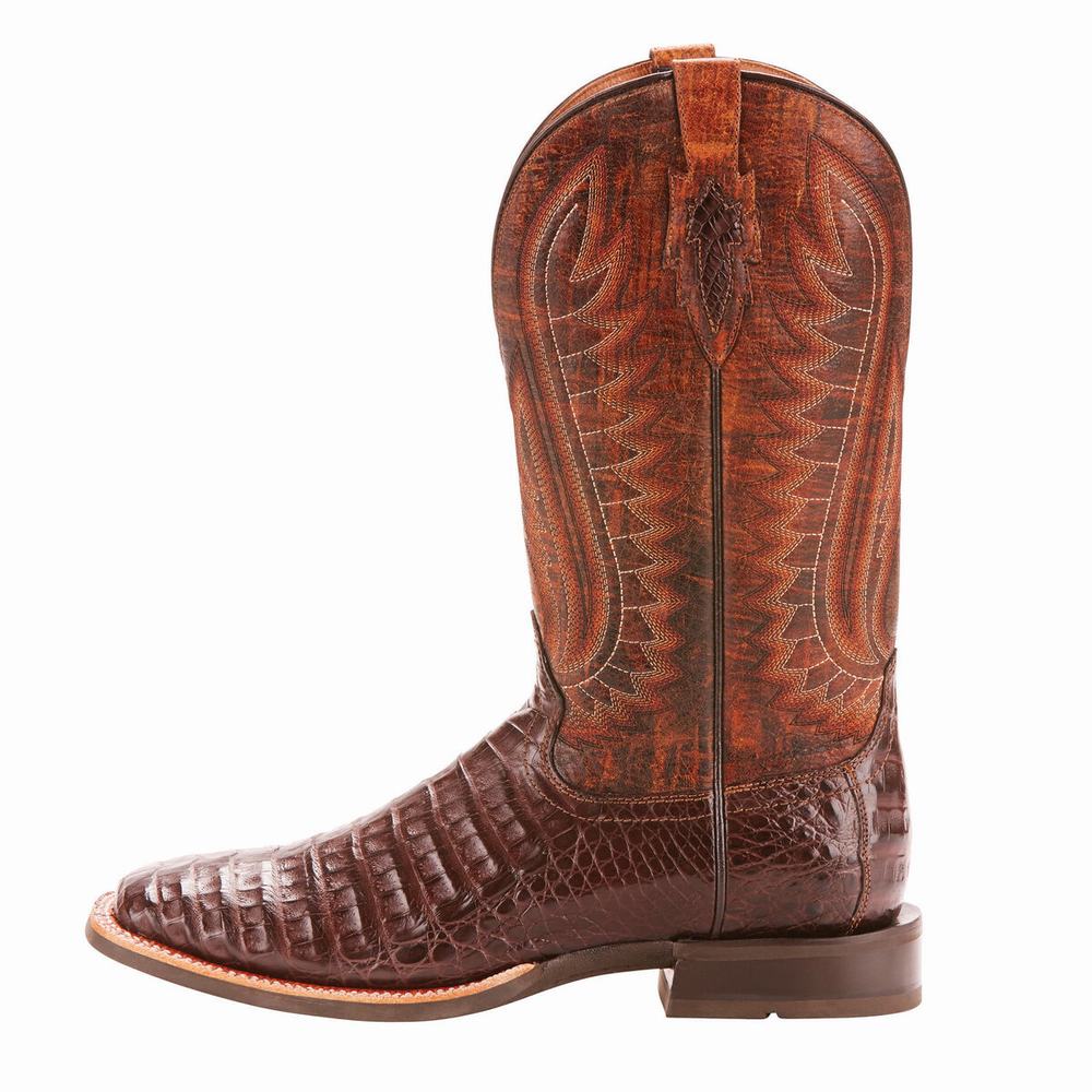 Red Ariat Double Men's Western Boots | OHXK17420