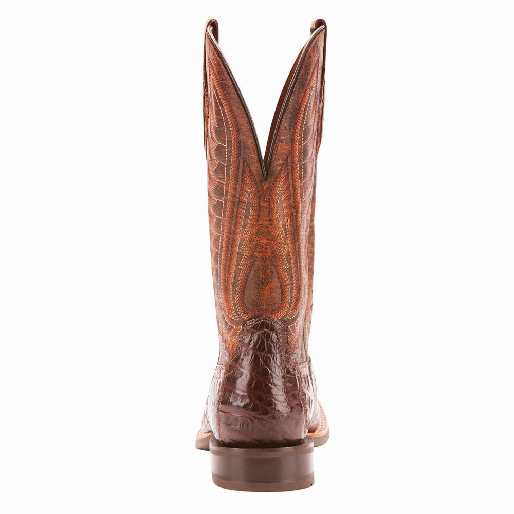 Red Ariat Double Men's Western Boots | OHXK17420