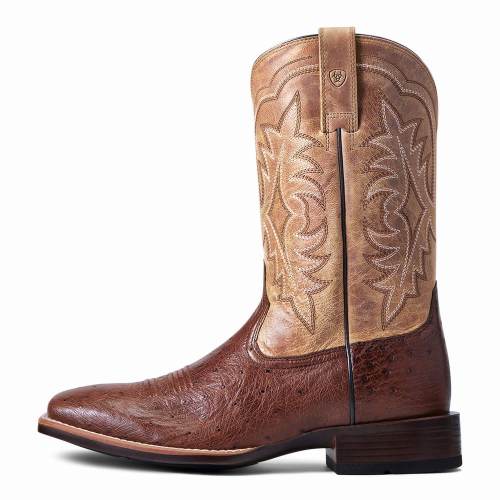 Red Ariat Night Life Ultra Men's Western Boots | LYVJ40176