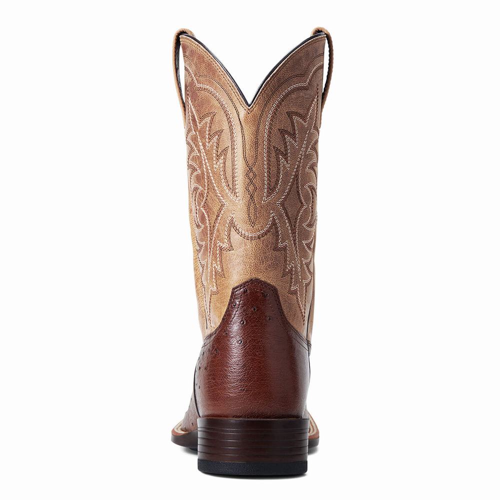 Red Ariat Night Life Ultra Men's Western Boots | LYVJ40176