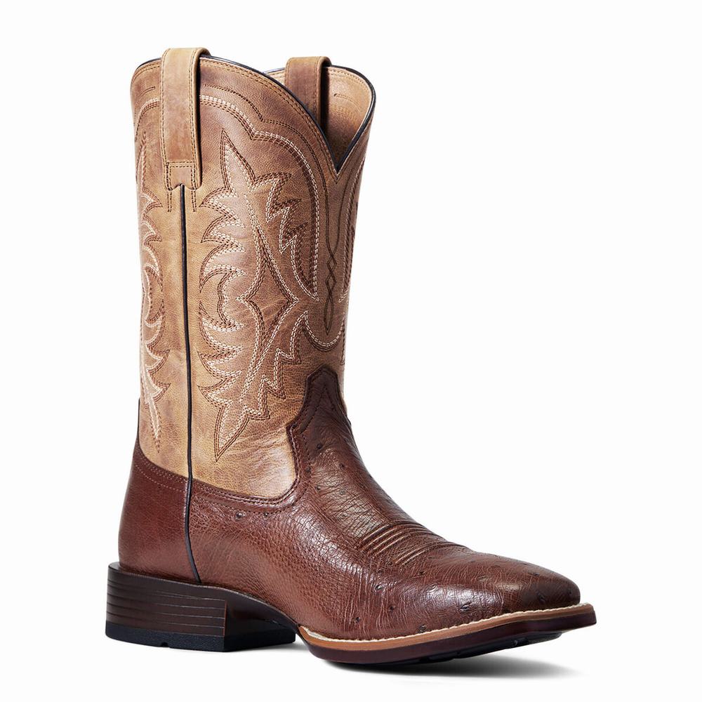 Red Ariat Night Life Ultra Men's Western Boots | LYVJ40176