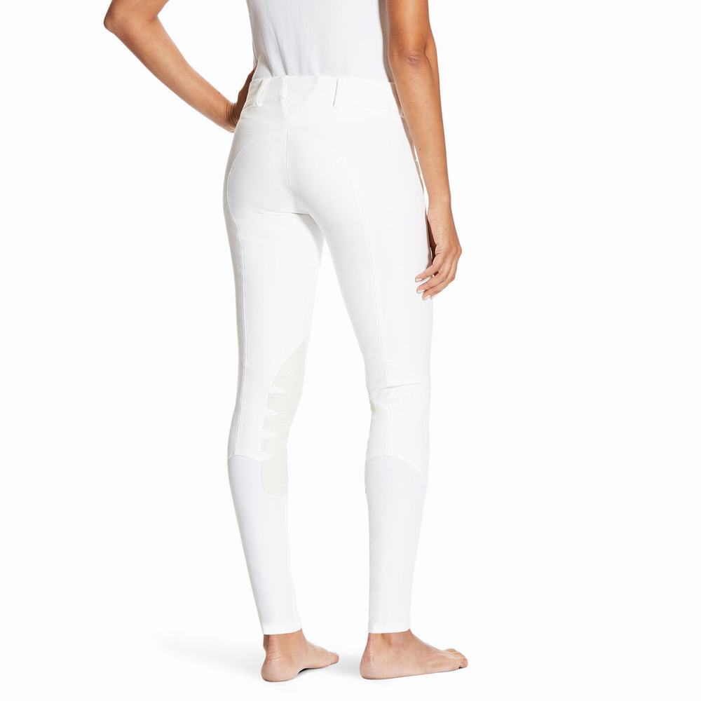 White Ariat Olympia SMU Women's Pants | SJTV54283