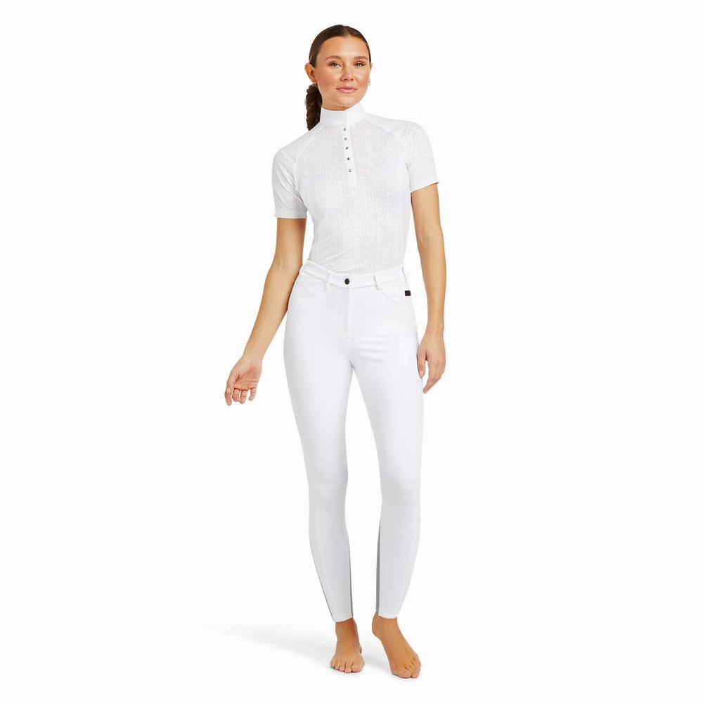 White Ariat Speranza Women's Pants | HCXQ51249