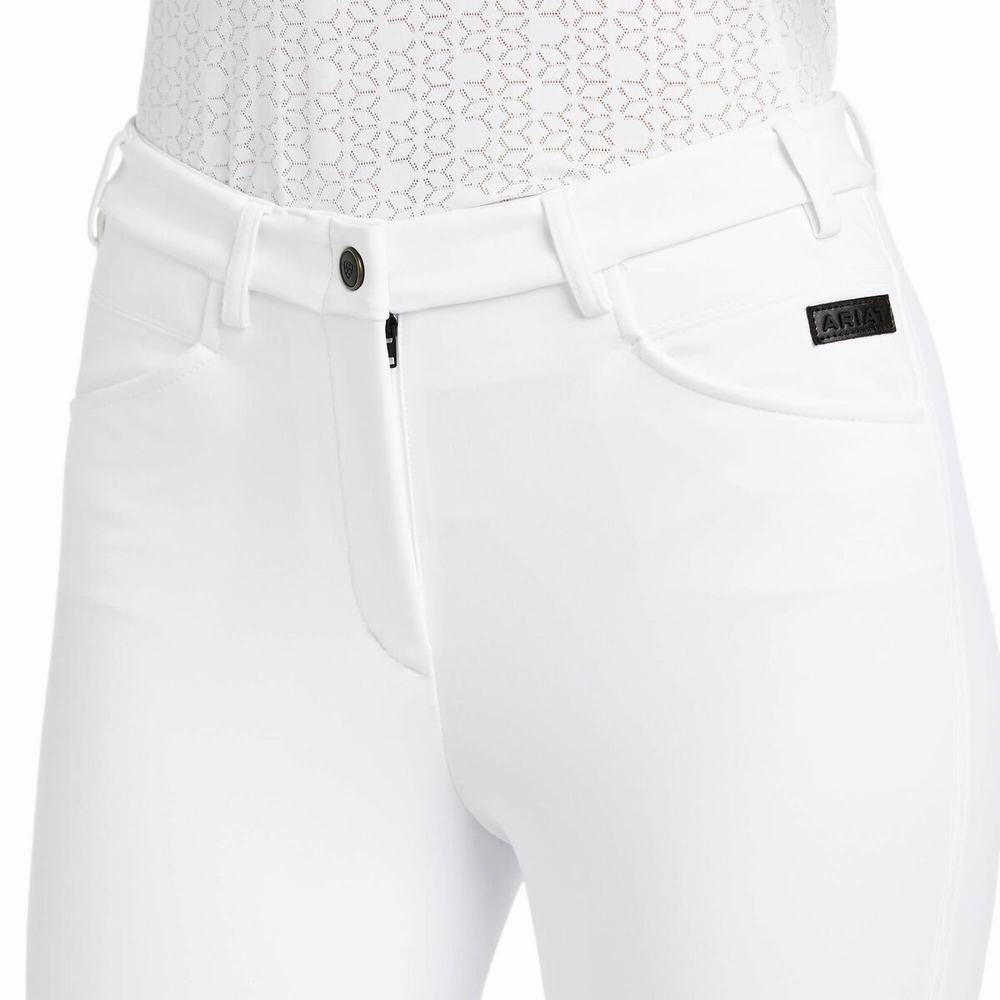 White Ariat Speranza Women's Pants | HCXQ51249